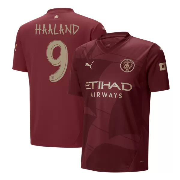 Men's Manchester City HAALAND #9 Third Away Soccer Jersey 2024/25 - UCL - thejerseys