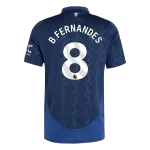 Men's Manchester United B.FERNANDES #8 Away Soccer Jersey 2024/25 - thejerseys