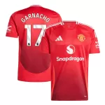 [Super Quality] Men's Manchester United GARNACHO #17 Home Soccer Jersey 2024/25 - thejerseys