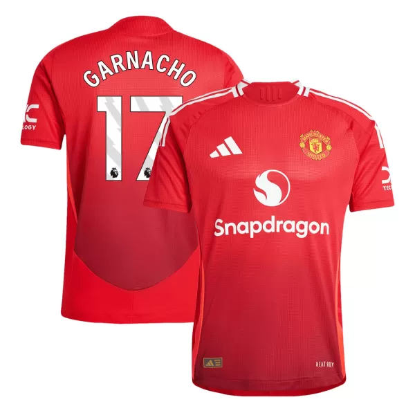 Manchester United GARNACHO #17 Home Soccer Jersey 2024/25 - Player Version - thejerseys