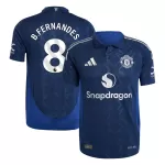 Manchester United B.FERNANDES #8 Away Soccer Jersey 2024/25 - Player Version - thejerseys