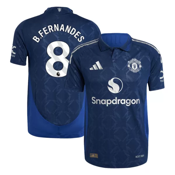 Manchester United B.FERNANDES #8 Away Match Jersey 2024/25 - thejerseys