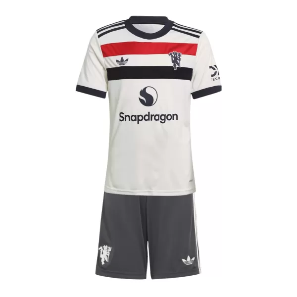 Kid's Manchester United Third Away Jersey Kit(Jersey+Shorts) 2024/25 - thejerseys