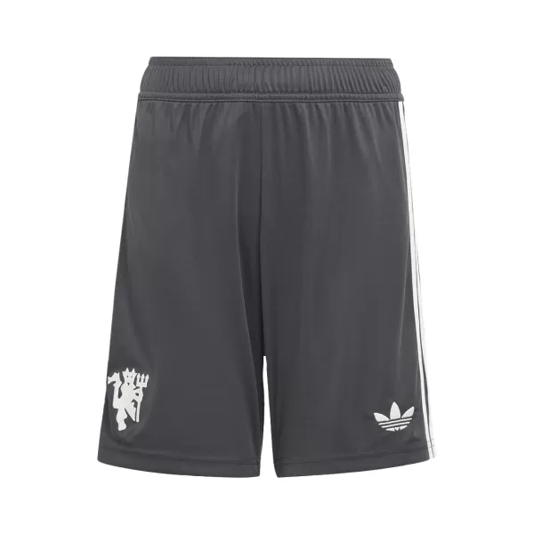 Manchester United Third Away Soccer Shorts 2024/25 - thejerseys