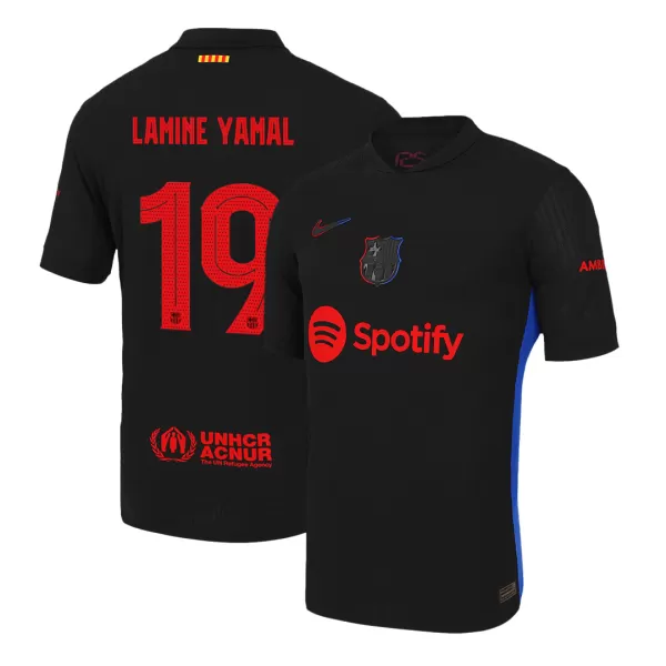 Barcelona LAMINE YAMAL #19 Away Match Jersey 2024/25 - UCL - thejerseys