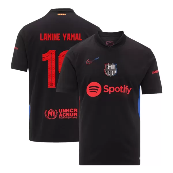 Men's Barcelona LAMINE YAMAL #19 Away Soccer Jersey 2024/25 - UCL - thejerseys