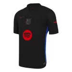 Barcelona Away Match Jersey 2024/25 - Spotify Logo Without Text - thejerseys