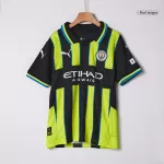 Kid's Manchester City Away Jersey Kit(Jersey+Shorts) 2024/25 - thejerseys