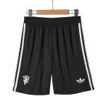 Manchester United Third Away Soccer Shorts 2024/25 - thejerseys