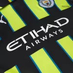 Kid's Manchester City Away Jersey Full Kit 2024/25 - thejerseys