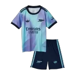 Kid's Arsenal Third Away Jersey Kit(Jersey+Shorts) 2024/25 - thejerseys