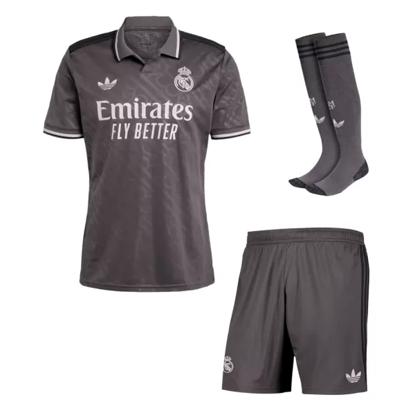 [Super Quailty] Men's Real Madrid Third Away Jersey Full Kit 2024/25 - thejerseys