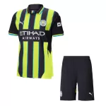 Men's Manchester City Away Jersey (Jersey+Shorts) Kit 2024/25 - thejerseys