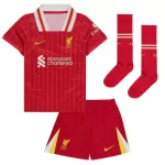 Kid's Liverpool Home Jerseys Full Kit 2024/25 - thejerseys