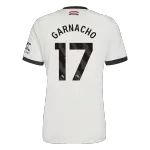 [Super Quality] Men's Manchester United GARNACHO #17 Third Away Soccer Jersey 2024/25 - thejerseys