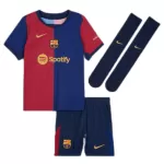 Kid's Barcelona Home Jerseys Full Kit 2024/25 - thejerseys