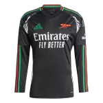 Men's Arsenal Away Long Sleeve Soccer Jersey 2024/25 - thejerseys