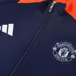 Manchester United Navy Jacket Training Kit 2024/25 For Adults - thejerseys