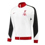 Liverpool White Track Jacket 2024/25 For Adults - thejerseys