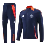 Manchester United Navy Jacket Training Kit 2024/25 For Adults - thejerseys