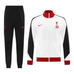 Liverpool White Jacket Training Kit 2024/25 For Adults - thejerseys