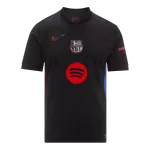 Men's Barcelona GAVI #6 Away Soccer Jersey 2024/25 - Spotify Logo Without Text - thejerseys