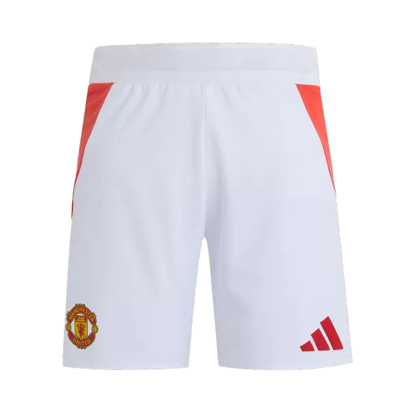 Manchester United Home Soccer Shorts 2024/25 - Player Version - thejerseys