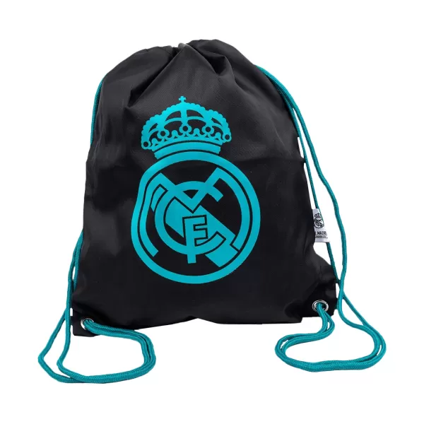 Real Madrid Black Gymsack - thejerseys