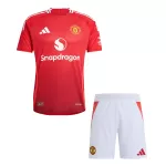 Men's Manchester United Home Jersey (Jersey+Shorts) Kit 2024/25 - Player Version - thejerseys