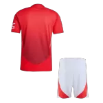 Men's Manchester United Home Jersey (Jersey+Shorts) Kit 2024/25 - Player Version - thejerseys