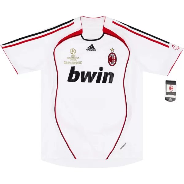 AC Milan Away Retro Soccer Jersey 2006/07 - UCL - thejerseys