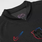 Barcelona Away Match Jersey 2024/25 - Spotify Logo Without Text - thejerseys