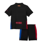 Kid's Barcelona Away Jersey Kit(Jersey+Shorts) 2024/25 - thejerseys