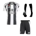 Men's Juventus Home Jersey Full Kit 2024/25 - Save the Children Sponsor - thejerseys