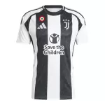 Men's Juventus Home Soccer Jersey 2024/25 - Save the Children Sponsor - thejerseys