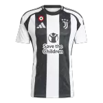 Men's Juventus VLAHOVIĆ #9 Home Soccer Jersey 2024/25 - Save The Children Sponsor - thejerseys