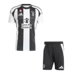 Men's Juventus Home Jersey (Jersey+Shorts) Kit 2024/25 - Save the Children Sponsor - thejerseys