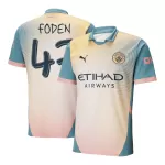 Men's Manchester City FODEN #47 Fourth Away Soccer Jersey 2024/25 - thejerseys