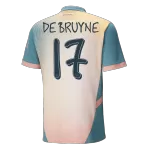 Men's Manchester City DE BRUYNE #17 Fourth Away Soccer Jersey 2024/25 - thejerseys