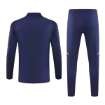 Arsenal 1/4 Zip Navy Tracksuit Kit(Top+Pants) 2024/25 for Adults - thejerseys