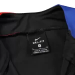 Barcelona 1/4 Zip Black Tracksuit Kit(Top+Pants) 2024/25 for Adults - thejerseys