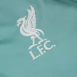 Liverpool 1/4 Zip Green Tracksuit Kit(Top+Pants) 2024/25 for Adults - thejerseys