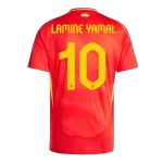 [Super Quality] Men's Spain LAMINE YAMAL #10 Home Soccer Jersey Euro 2024 - thejerseys