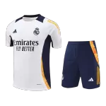 Men's Real Madrid Pre-Match Jersey (Jersey+Shorts) Kit 2024/25 - thejerseys