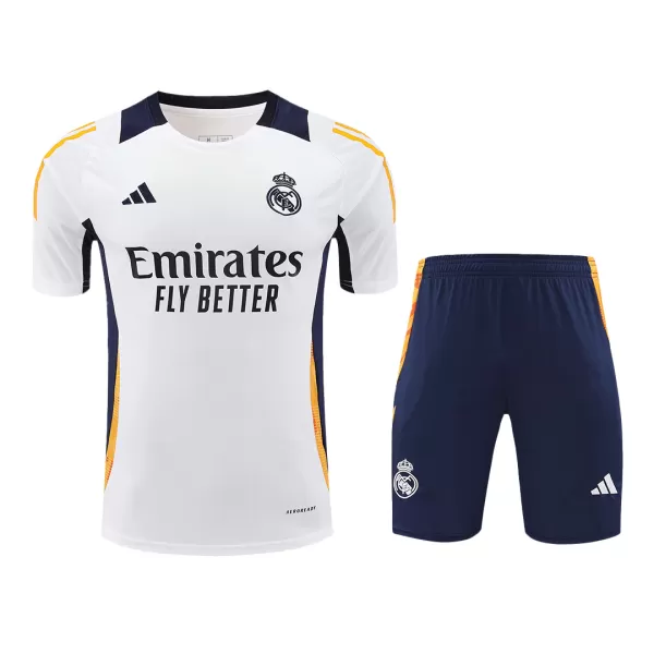 Men's Real Madrid Pre-Match Jersey (Jersey+Shorts) Kit 2024/25 - thejerseys