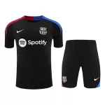 Men's Barcelona Pre-Match Jersey (Jersey+Shorts) Kit 2024/25 - thejerseys