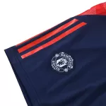 Men's Manchester United Pre-Match Jersey (Jersey+Shorts) Kit 2024/25 - thejerseys