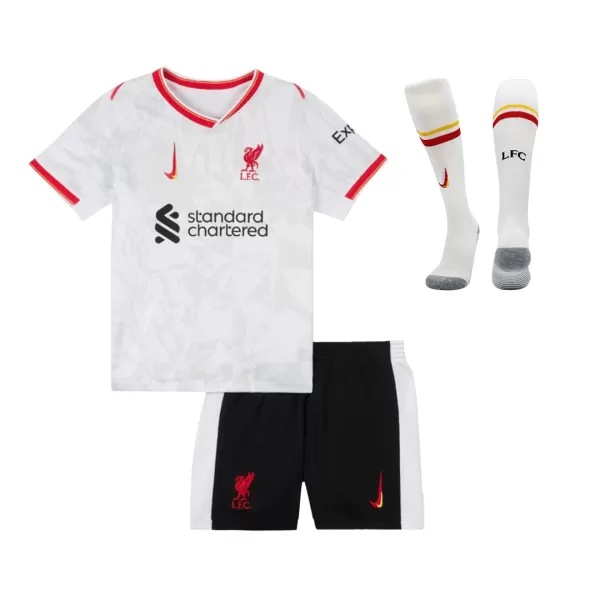 Kid's Liverpool Third Away Jersey Full Kit 2024/25 - thejerseys