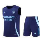 Men's Arsenal Pre-Match Jersey (Vest+Shorts) Kit 2024/25 - thejerseys