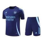 Men's Arsenal Pre-Match Jersey (Jersey+Shorts) Kit 2024/25 - thejerseys